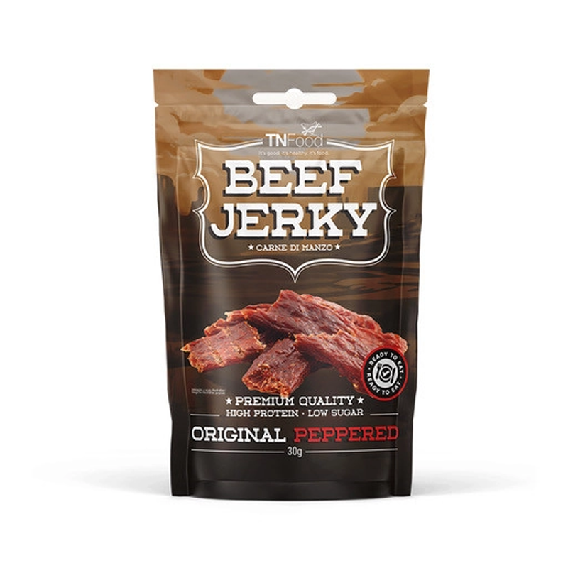 BEEF JERKY - Bœuf Séché 30g - Au Poivre